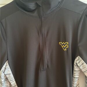 WVU Mountaineers Women’s Quarter-Zip Pullover - Crable - Size Large